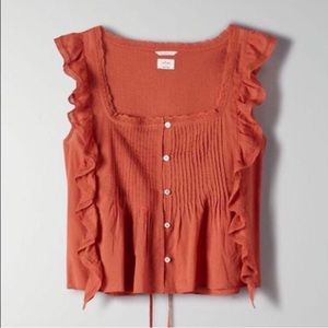 Wilfred La Bohème // Delacroix Tank in Rust Size L